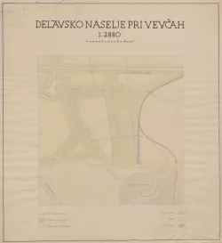 Anton Bitenc - Delavsko naselje pri Vevčah